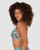 Baku Baku Tulum A-C Wrap Bralette Bikini Bra Top - Black Baku Tulum A-C Wrap Bralette Bikini Bra Top - Black Splash Swimwear