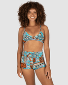 Baku Baku Tulum A-C Wrap Bralette Bikini Bra Top - Black Baku Tulum A-C Wrap Bralette Bikini Bra Top - Black Splash Swimwear