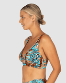 Baku Baku Tulum D-DD LongLine Bikini Bra Top - Black Baku Tulum D-DD LongLine Bikini Bra Top - Black Splash Swimwear