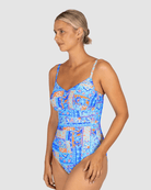 Baku Baku Tulum D-E Underwire One Piece Swimsuit - Black Baku Tulum D-E Underwire One Piece Swimsuit - Black Splash Swimwear