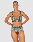 Baku Baku Tulum High Waist Bikini Bottom - Black Baku Tulum High Waist Bikini Bottom - Black Splash Swimwear