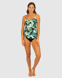 Bermuda Multi Singlet Top - Baku - Splash Swimwear  - Baku, June23, Tankini, tankini tops, Womens, womens swim - Splash Swimwear 