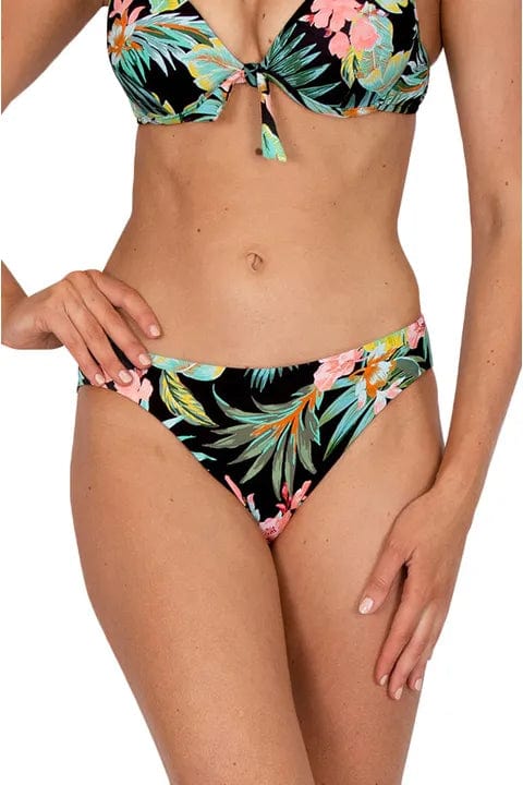 Baku Bermuda Regular Pant PANT321BER Baku Bermuda Regular Pant | Australian Swimwear | Splash Swimwear Splash Swimwear Bikini Bottoms 8 / Black 9336586935650