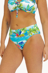 Baku Cocos Islands Cocos Mid Pant - White Baku Cocos Islands Cocos Mid Pant - White Splash Swimwear