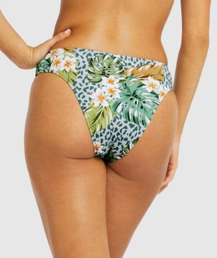 Baku Frangipani High Rio Brief* PANT744FRA Splash Swimwear Cheeky Bikini Bottoms 8 / Frangipani 9336586876410