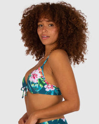 Baku Guam Booster - Jungle Baku Guam Booster Splash Swimwear Bikini Tops