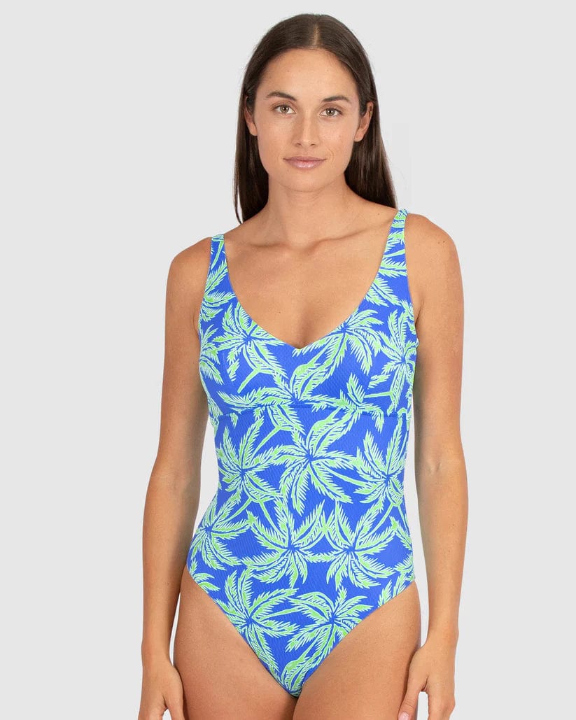 Baku Hot Tropics D-E Underwire One Piece Swimsuit M841HTT Baku Hot Tropics D-E Underwire One Piece Swimsuit Splash Swimwear One Pieces 10 / Adriatic Blue 1000017508