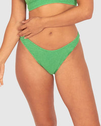 Baku Bikini Bottoms Ibiza High Cut Cheeky Cut Bikini Pant - Moss Baku Ibiza High Cut Cheeky Cut Bikini Pant - Moss