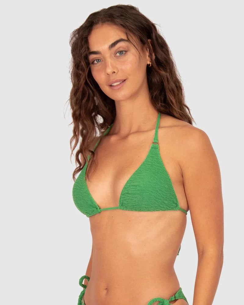 Baku Bikini Tops Ibiza Slide Tri Bikini Top - Moss Baku Ibiza Slide Tri Bikini Top - Moss