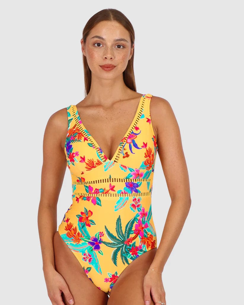 Baku Ipanema Longline One Piece Swimsuit Baku Ipanema Longline One Piece Swimsuit Splash Swimwear One Pieces