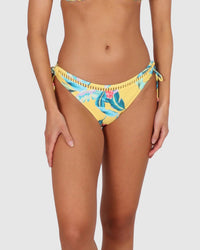 Baku Jamaica Rio Tieside Bikini Bottom PANT777JCA Baku Jamaica Rio Tieside Bikini Bottom Splash Swimwear Bikini Bottoms AU8/US4 / Butter 9336586992264