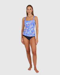 Key West Multi Singlet - Electric - Baku - Splash Swimwear  - Baku, Mar24, tankini tops, Women Singlets, Womens, womens swim - Splash Swimwear 