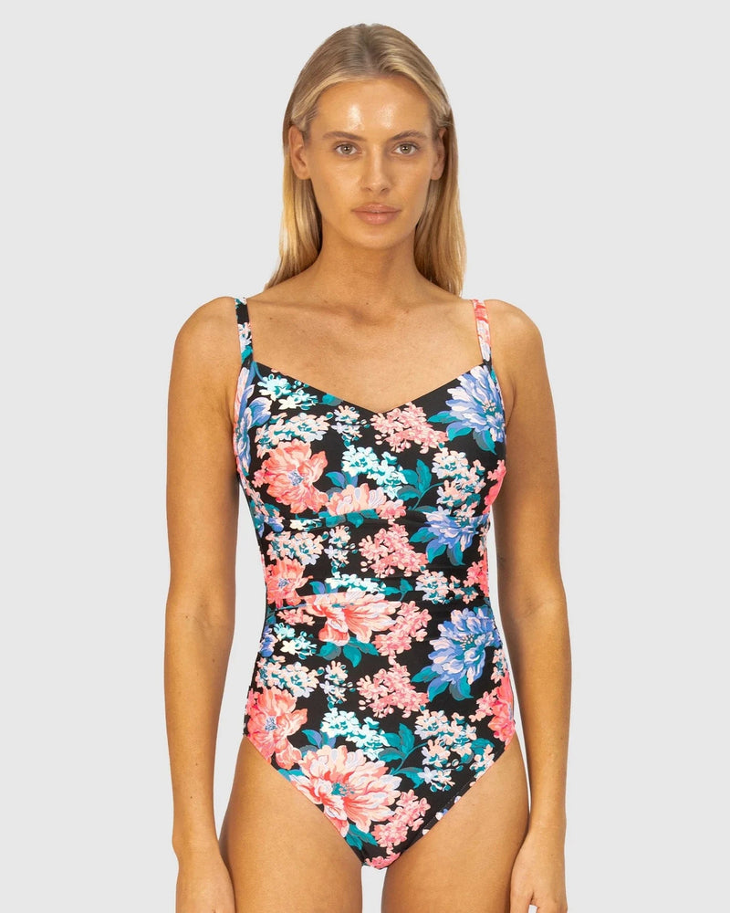 Baku Le Jardin D/E Underwire One Piece Swimsuit Baku Le Jardin D/E Underwire One Piece Swimsuit Splash Swimwear