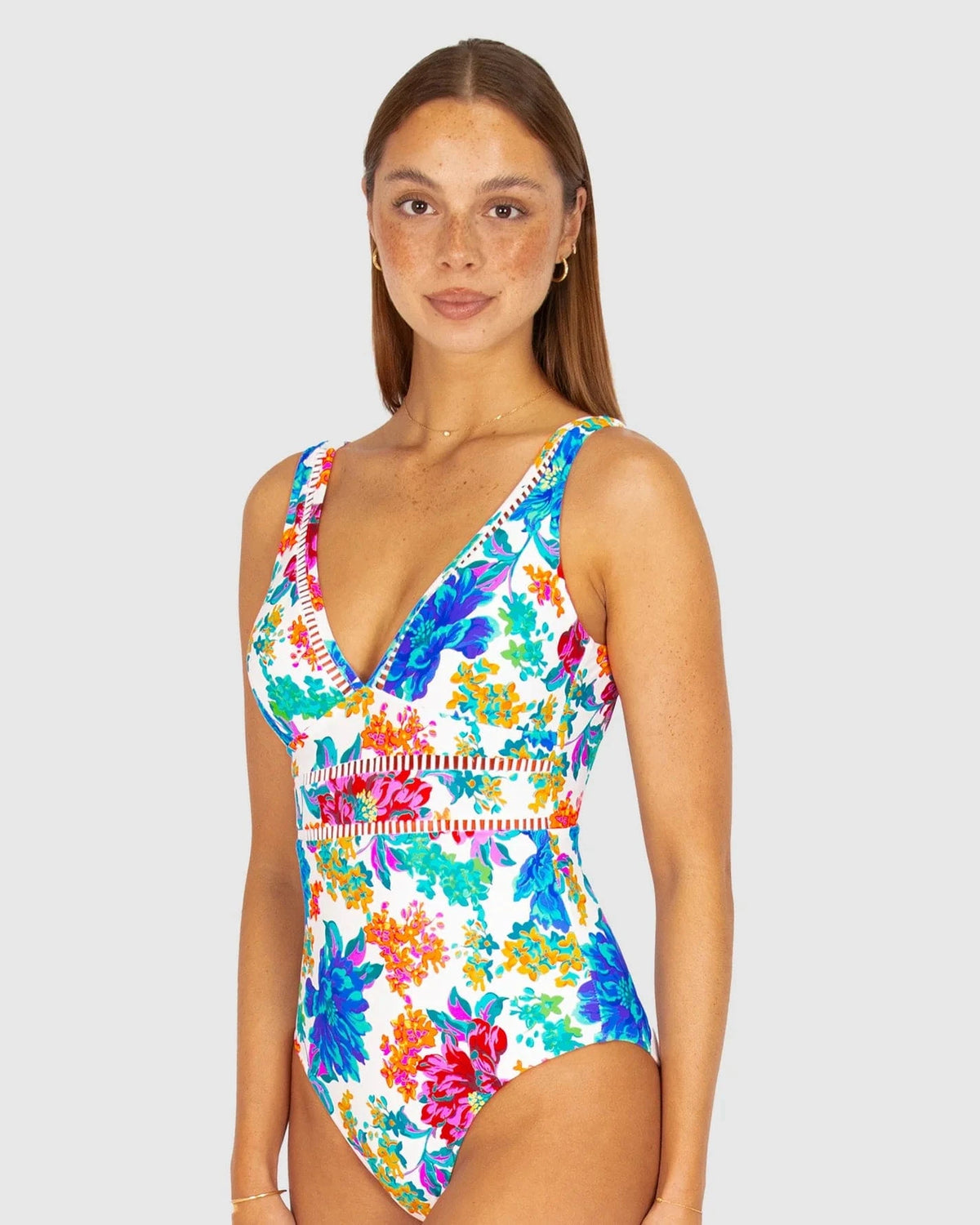 Baku Le Jardin Longline One Piece Swimsuit Baku Le Jardin Longline One Piece Swimsuit Splash Swimwear