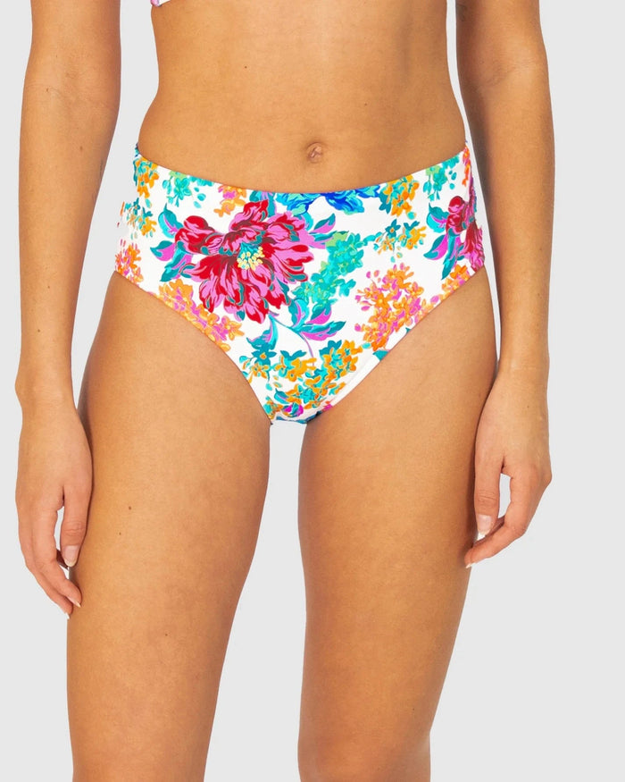 Baku Le Jardin Mid Bikini Bottom Baku Le Jardin Mid Bikini Bottom Splash Swimwear