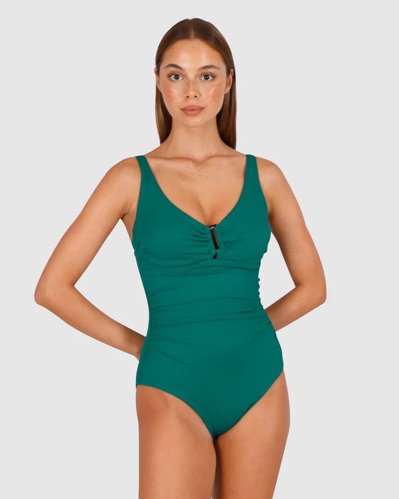 Baku One Pieces M817RKC Jungle / AU10/US6 Rococco D-E Cup Ring Front One Piece Baku Rococco D-E Cup Ring Front One Piece