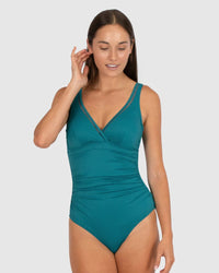 Baku Rococco E/F One Piece M790RKK Baku Rococco E/F One Piece - Jungle Splash Swimwear One Pieces Jungle / 10 9336586962977