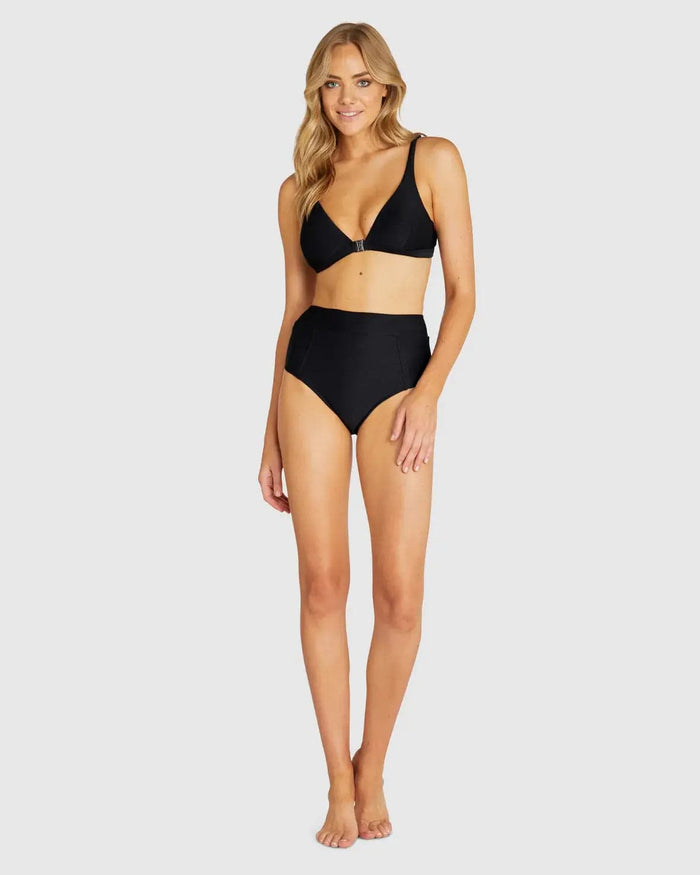 Rococco High Waist Pant - Nero* - Baku - Splash Swimwear  - Baku, bikini bottoms, Sept22, Womens - Splash Swimwear 