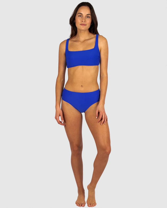 Baku Rococco Mid Bikini Pant - Electric Shop Online Swimwear Australia | Baku Rococco Mid Bikini Pant - Electric - Splash Swimwear Splash Swimwear Bikini Bottoms