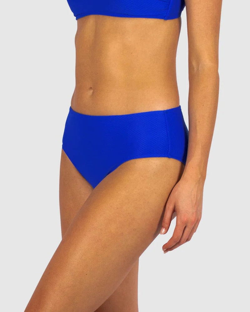 Baku Rococco Mid Bikini Pant - Electric Shop Online Swimwear Australia | Baku Rococco Mid Bikini Pant - Electric - Splash Swimwear Splash Swimwear Bikini Bottoms