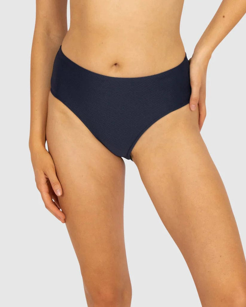 Baku Rococco Mid Bikini Pant - Nero Shop Baku Rococco Mid Bikini Pant - Nero | Australian Swimwear Brands | Splash Swimwear Splash Swimwear Bikini Bottoms