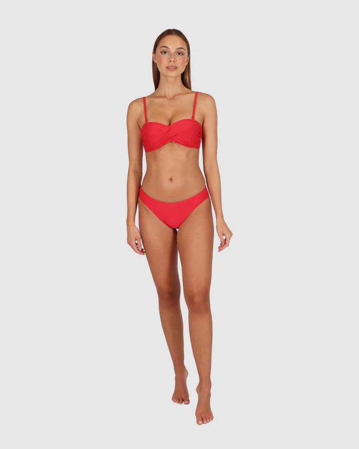 Baku Rococco Regular Bikini Pant - Cherry Baku Rococco Regular Bikini Pant - Nero Splash Swimwear Bikini Bottoms