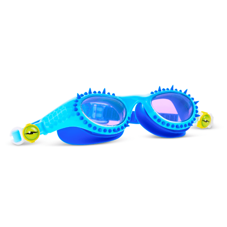Bling2o Bling2o Jurassic Raptor Reef Blue Swim Goggles 001B-JURASSIC8B Bling2o Megamouth Great White Shark Swim Goggles Splash Swimwear 810205120355