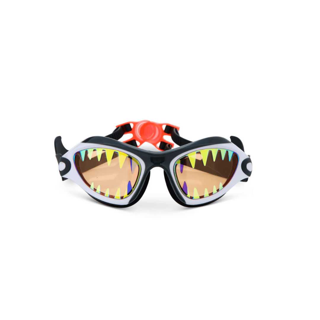 Bling2o Bling2o Megamouth Great White Shark Swim Goggles Bling2o Megamouth Great White Shark Swim Goggles Splash Swimwear 810121612996
