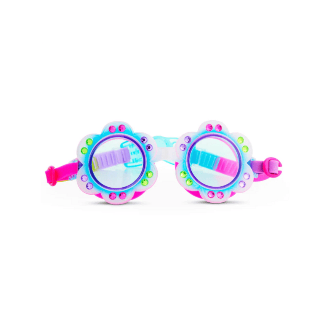 Bling2o Bling2o Petals Swim Goggles - Blossom Blue 001G-PETALS8G Bling2o Petals Swim Goggles - Blossom Blue Splash Swimwear Goggles 810121617281