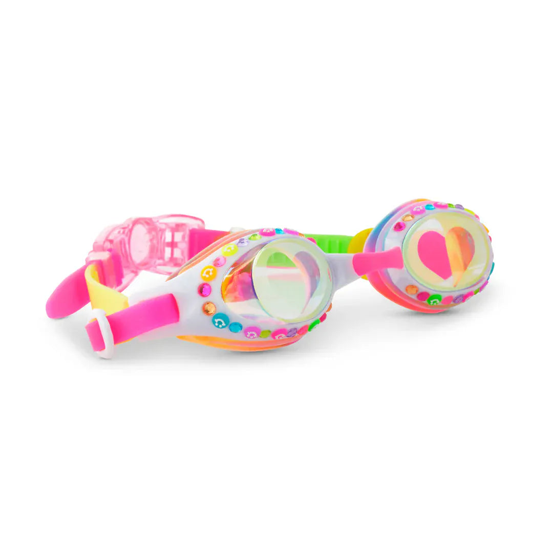 Bling2o Bling2o Smile Positively Pink Swim Goggles 001G-SMILE8G Bling2o Megamouth Great White Shark Swim Goggles Splash Swimwear 810121617212