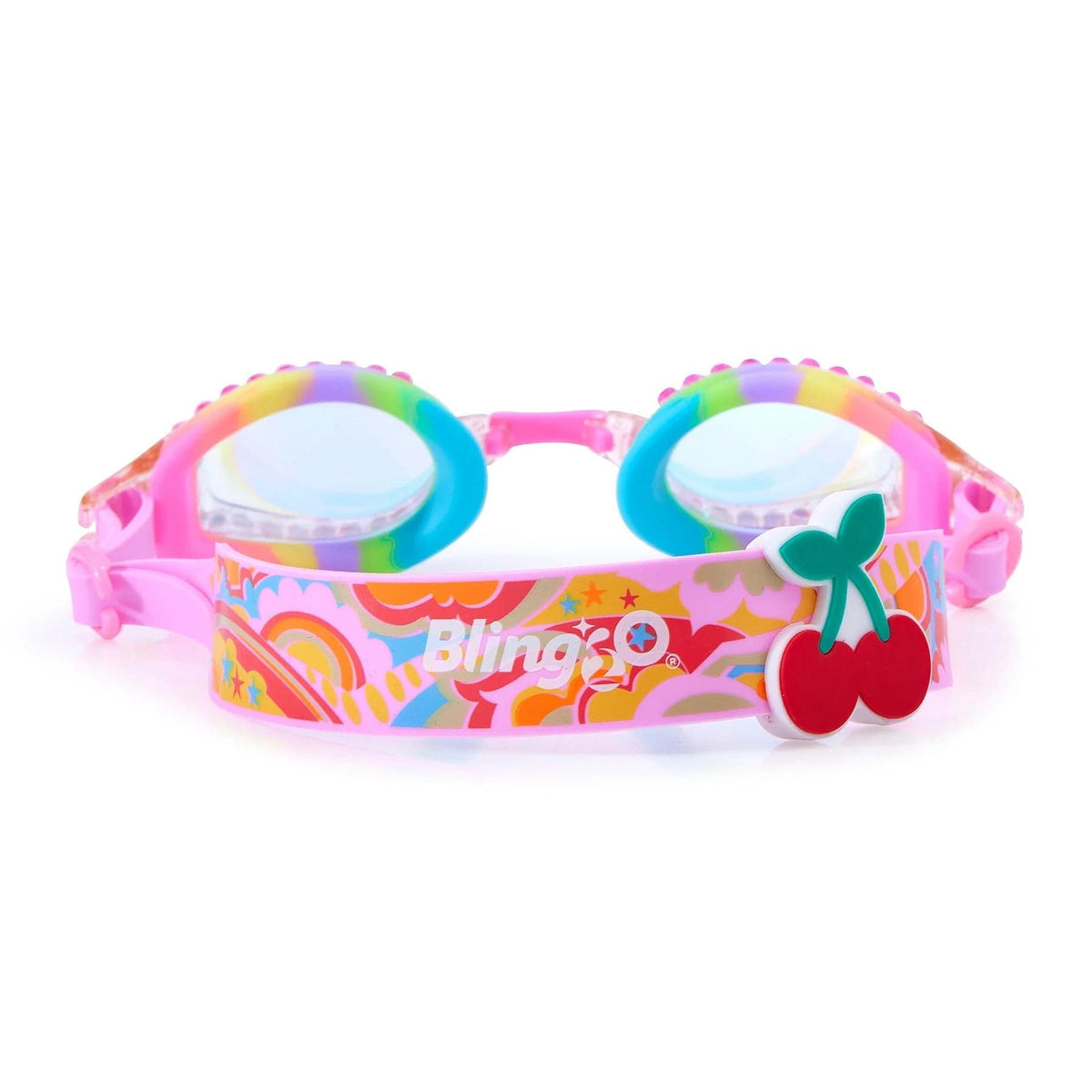 Bling2o Classic Edition Goggles - Rainbow Swirl 00454 Splash Swimwear Goggles 810029707220