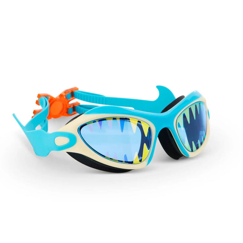 Bling2o Megamouth Shark Tooth White Swim Goggles 001B-MEGAMOUTH8B Splash Swimwear Goggles 810121613009