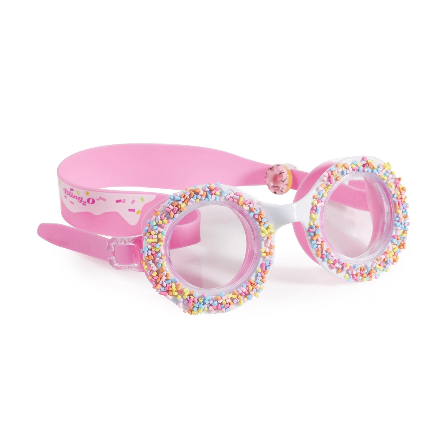 Bling2o Swim Goggles Donuts 4U - Boston Creme Pink SK-00057 Splash Swimwear Goggles 815329020123