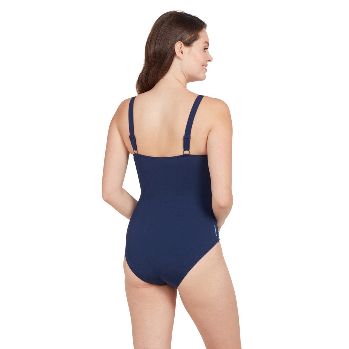 Blue Chime Adjustable Classic Back Swimsuit - Zoggs - Splash Swimwear  - chlorine resist, new arrivals, new swim, one piece, One Pieces, Sept23, zoggs - Splash Swimwear 