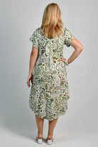 Bodacious Bodacious Great Harbour Dress - Paisley Green Bodacious Great Harbour Dress - Paisley Green Splash Swimwear Dresses