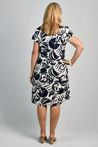 Bodacious Bodacious Sussan Shift Dress - Nautilus Navy Bodacious Sussan Shift Dress - Nautilus Navy Splash Swimwear Dresses