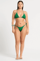 Bond Eye Bond Eye Beaded Ingrid Tri - Emerald Shimmer BOUND674M Bond Eye Beaded Ingrid Tri - Emerald Shimmer Splash Swimwear O/S 9347760730770