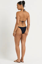 Bond Eye Bond Eye Beaded Ingrid Tri - Onyx Leopard Jacquard BOUND875L-O Beaded Ingrid Tri - Onyx | Bond Eye Splash Swimwear Bikini Tops Onyx / O/S 9347760769022