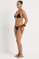 Bond Eye Bond Eye Beaded Ingrid Triangle BOUND879L-M Bond Eye Beaded Ingrid Triangle Splash Swimwear Black / M