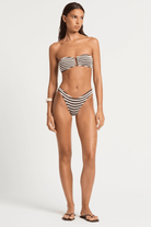Bond Eye Bond Eye Blake Bandeau - Sable Stripe BOUND305DS Bond Eye Blake Bandeau - Sable Stripe Splash Swimwear O/S
