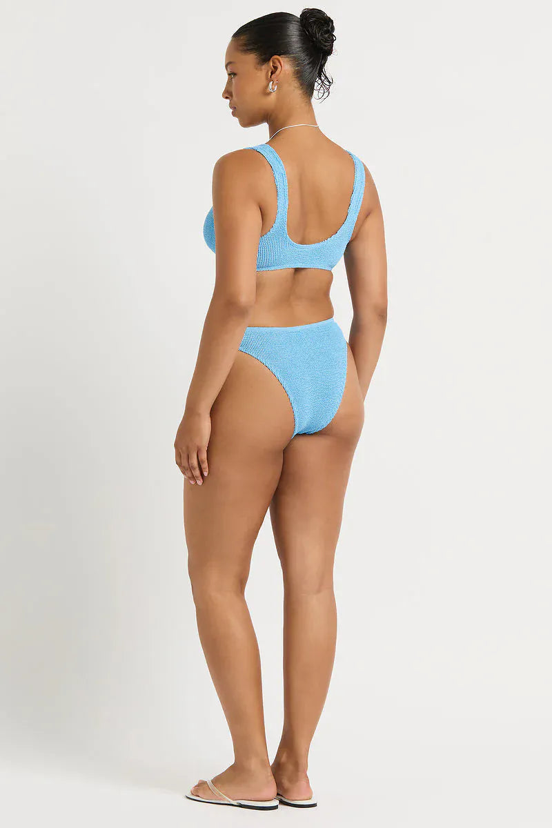 Bond Eye Bond Eye Christy Brief - Cloud Blue BOUND238R-O Christy Brief - Cloud Blue | Bond Eye Splash Swimwear Bikini Bottoms Cloud Blue / O/S 1000031640