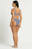 Bond Eye Bond Eye Christy Brief - Navy / White BOUND238D Bond Eye Christy Brief - Navy / White Splash Swimwear Bikini Bottoms O/S