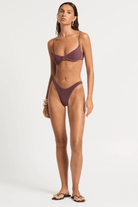 Bond Eye Bond Eye Gracie Balconette BOUND770LM Bond Eye Gracie Balconette Splash Swimwear Bikini Tops Amarena Lurex Micro / O/S