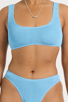 Bond Eye Bond Eye Malibu 2.0 Crop - Cloud Blue BOUND712R-O Malibu 2.0 Crop - Cloud Blue | Bond Eye Splash Swimwear Bikini Tops Cloud Blue / O/S 9347760769190