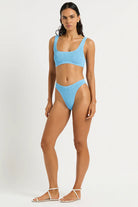 Bond Eye Bond Eye Malibu 2.0 Crop - Cloud Blue BOUND712R-O Malibu 2.0 Crop - Cloud Blue | Bond Eye Splash Swimwear Bikini Tops Cloud Blue / O/S 9347760769190