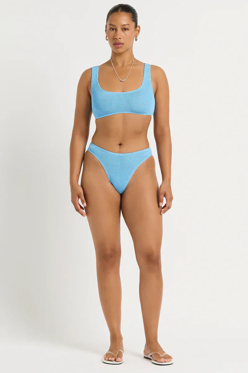 Bond Eye Bond Eye Malibu 2.0 Crop - Cloud Blue BOUND712R-O Malibu 2.0 Crop - Cloud Blue | Bond Eye Splash Swimwear Bikini Tops Cloud Blue / O/S 9347760769190