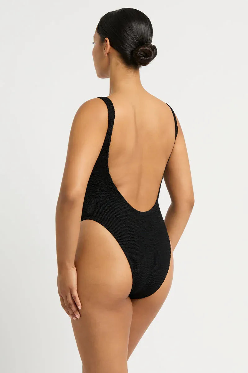 Bond Eye Bond Eye Mara One Piece  - Black Recycled BOUND004R Bond Eye Mara One Piece  - Black Recycled Splash Swimwear One Piece O/S 9347760716705