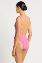 Bond Eye Bond Eye Mara One Piece - Candy Pink Recycle BOUND004R Bond Eye Mara One Piece - Candy Pink Recycle Splash Swimwear One Pieces O/S