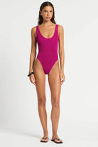 Bond Eye Bond Eye Mara One Piece  - Magenta Recycled BOUND004R Bond Eye Mara One Piece  - Magenta Recycled Splash Swimwear One Pieces O/S 9347760730596
