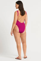 Bond Eye Bond Eye Mara One Piece  - Magenta Recycled BOUND004R Bond Eye Mara One Piece  - Magenta Recycled Splash Swimwear One Pieces O/S 9347760730596